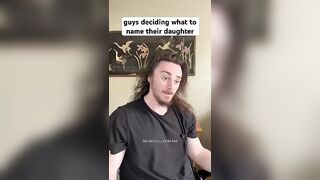 guys deciding what to name their daughter #shorts #comedy #funny