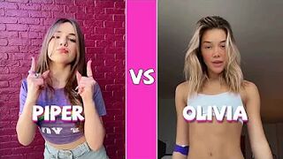 Piper Rockelle Vs Olivia Ponton TikTok Dances Compilation