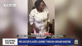 Professional Soccer Player Documents Journey Through Ukraine On TikTok