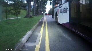 Bus Incidents | Compilation | Caught on the Cycliq Fly 12 + 6