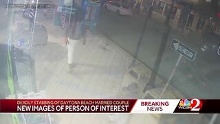 Daytona Beach police release new images of person of interest in married couple stabbed to death