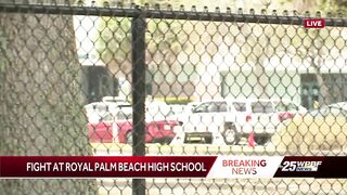 10 people taken to hospital after fight at Royal Palm Beach High, school on lockdown