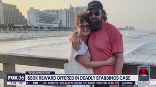 $50K reward offered in search for suspect in deadly Daytona Beach stabbings