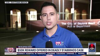 $50K reward offered in search for suspect in deadly Daytona Beach stabbings