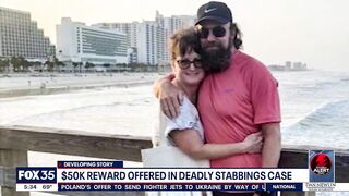 $50K reward offered in search for suspect in deadly Daytona Beach stabbings