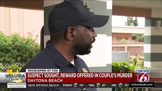 Daytona Beach police chief urges residents to remain vigilant until suspected murderer caught