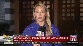 Daytona Beach police chief urges residents to remain vigilant until suspected murderer caught