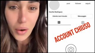 Cecilia Rodriguez chiude l'account Instagram perchè veviva presa di mira dai fans o è uno scherzo?