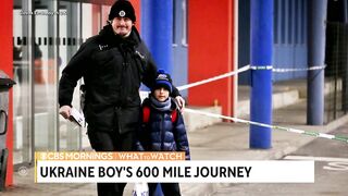 Ukrainian boy travels 600 miles alone to flee to safety