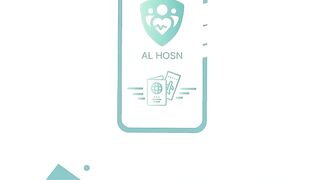 Get your travel pass on #Alhosn app | احصل على مرور السفر الخاصة بك على تطبيق #الحصن