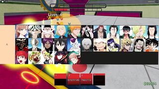 [NEW] ANIME BATTLE ARENA TIER LIST | The BEST CHARACTERS In ABA