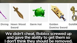 Roblox Glitch gave FREE ACCESSORIES