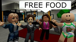 HOW TO GET FREE FOOD (Roblox Meme)