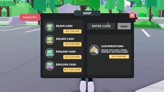 3 NEW SECRET *FREE CASH* CODES In Roblox Taxi Boss!