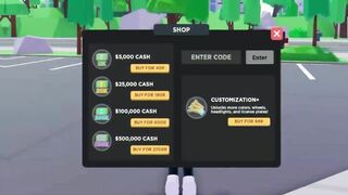 3 NEW SECRET *FREE CASH* CODES In Roblox Taxi Boss!