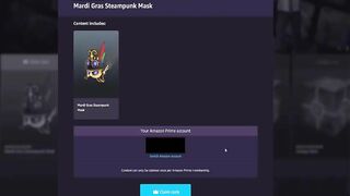 FREE ACCESSORY! HOW TO GET Mardi Gras Steampunk Mask! (ROBLOX PRIME GAMING)