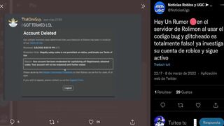 ¿¡AHORA TU CUENTA SERA ELIMINADA SI HICISTE ESTO EN ROBLOX!?????