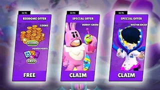 ????THANKS???? CURSED NEW SKIN Brawl Stars + BIODOME GIFT!