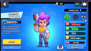 Shelly na power 9 muj prvni brawler na power 9 Brawl Stars 1 díl