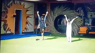 Hamidh and Rjchaithu morning yoga funny ???? pls subscribe nonstopott #biggbossseason6