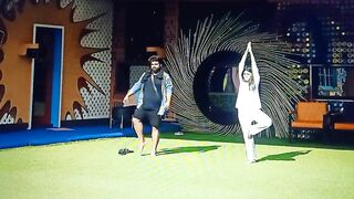 Hamidh and Rjchaithu morning yoga funny ???? pls subscribe nonstopott #biggbossseason6