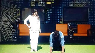 Hamidh and Rjchaithu morning yoga funny ???? pls subscribe nonstopott #biggbossseason6