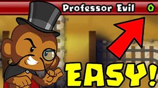 How to Beat The NEW Professor Evil Challenge in BTD Battles | Week 10 part 2