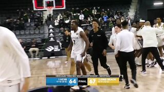 UCSB vs Long Beach State EXCITING Ending | 2022 College Basketball