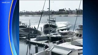 San Diego man arrested for boat joyride and crash in Newport Beach