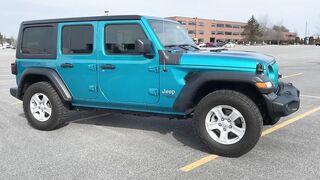 Bikini Pearlcoat 2020 Jeep Wrangler Unlimited Sport /Walkaround with Heather