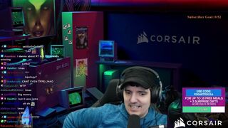 Artosis starts the stream with an apology