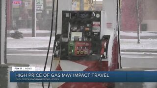 High price of gas may impact travel