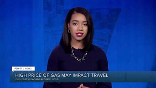 High price of gas may impact travel