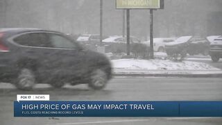 High price of gas may impact travel