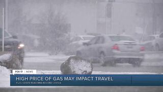 High price of gas may impact travel