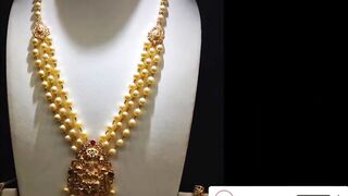 latest gold pearls long haram models ????