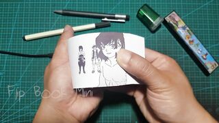 Sasuke And Luffy Dance With Inosuke - Flipbook Anime