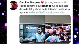 Así fue la PELEA entre Isabella y Ramiro en MasterChef Celebrity Colombia 2022