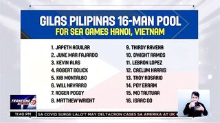 Gilas Pilipinas, may panibagong roster na sasabak sa 31st SEA Games