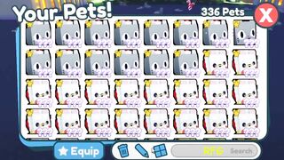 Rich Players! Full Inventory of HUGE PETS in Pet Simulator X!
