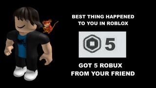 Roblox player becoming poor (Best thing happened to you)