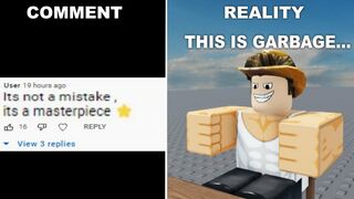 Behind YouTube comments (Roblox)