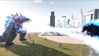 All Titanus Godzilla Beam Clash In Kaiju Universe ! | Roblox Cinematic
