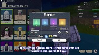 Demon Soul NEW UPDATE Leveling System, Upscale Crystal...Demon Soul Roblox