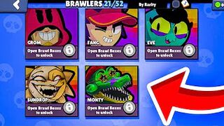 RARE ACCOUNT WITH MONTY & SUNDROP IN BRAWL STARS!????????(concept)