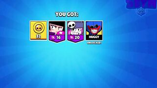 RARE ACCOUNT WITH HUGGY WUGGY & KISSY MISSY IN BRAWL STARS!????????(concept)