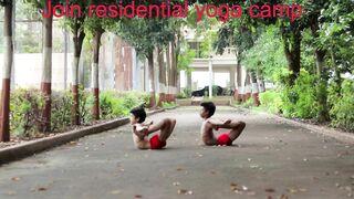 Join residential yoga camp