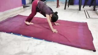 Surya Namaskar Yoga exercise by Pradnya l#pradnyacreation #suryanamaskar