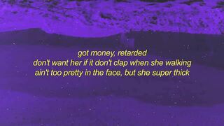 Kevin Gates - Thinkin' With My Dick (Lyrics) | ain't too pretty in the face but she super thick