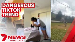 Warning of dangerous TikTok trend as Adelaide boy is admitted to hospital | 7NEWS